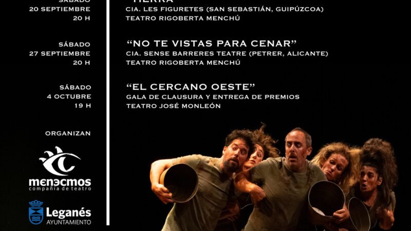 La VIII Muestra de Teatro Amateur Leganés presenta las mejores obras nacionales en septiembre