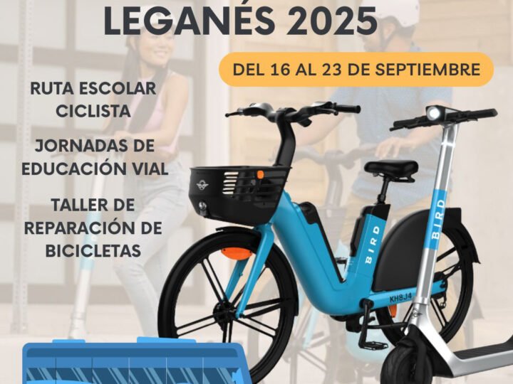 Arranca la Semana Europea de la Movilidad en Leganés con doble jornada en el Parque de Educación Vial