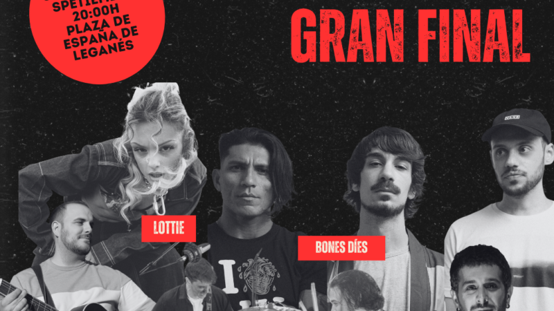 Gran Final de ‘Leganés A Ritmo Joven’ en Plaza de España: cinco artistas mostrarán su talento.