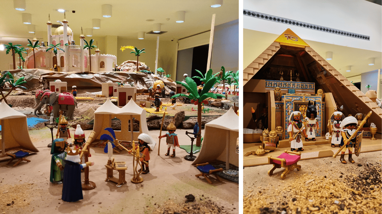 Leganés inaugura Navidad con belén gigante de Playmobil y actividades festivas.