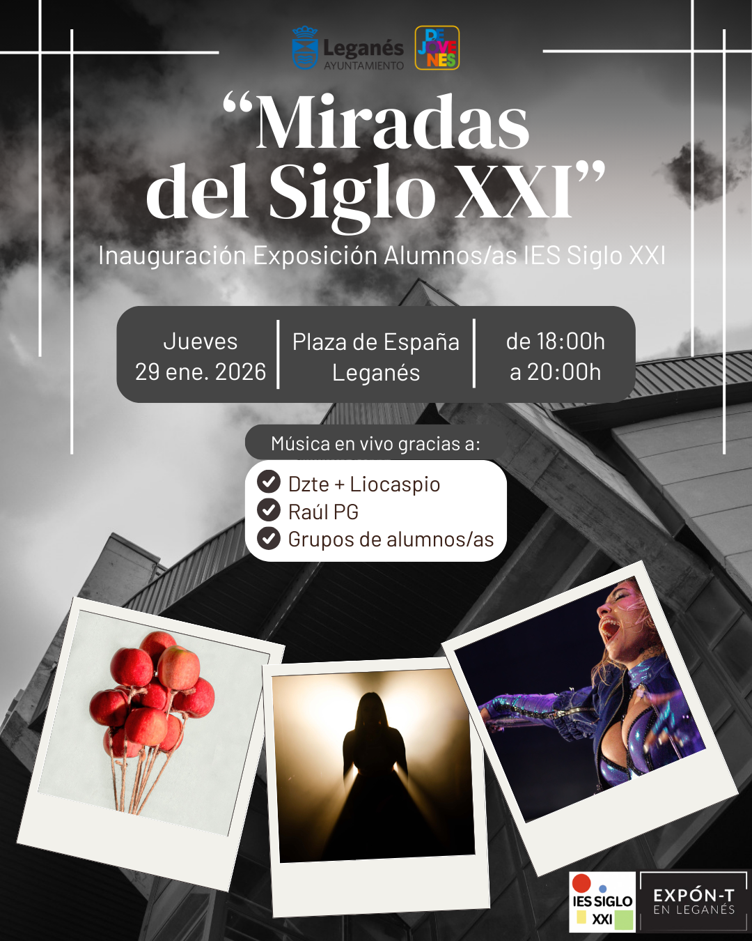 Cuatro exposiciones de fotografía e ilustraciones en Leganés para promover talento joven.