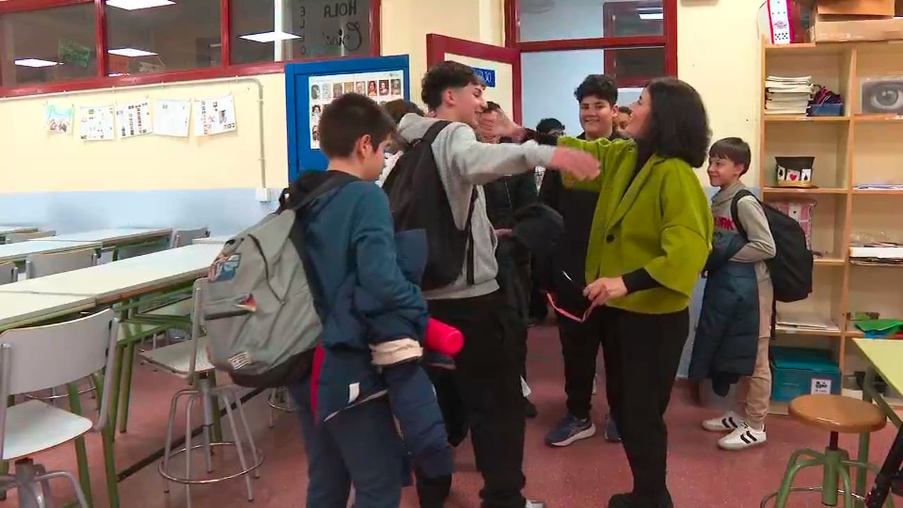 Una maestra de Leganés erradica el absentismo escolar y aspira al Nobel de los maestros.