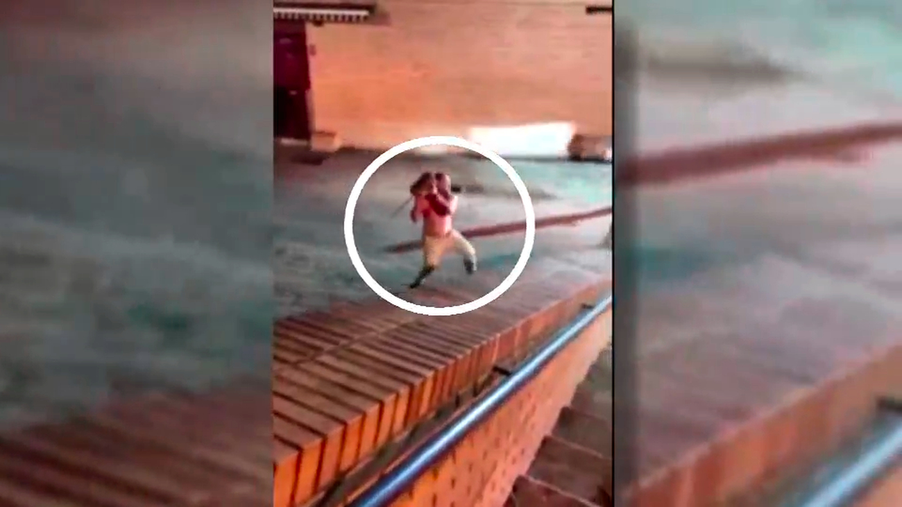 Agresión con adoquín a policías en la Cubierta de Leganés dejó 5 agentes heridos