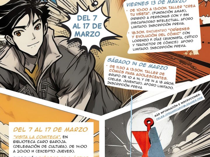 Los Días del Cómic en Leganés ofrecen exposiciones, talleres y conferencias para aprender sobre este arte en español.