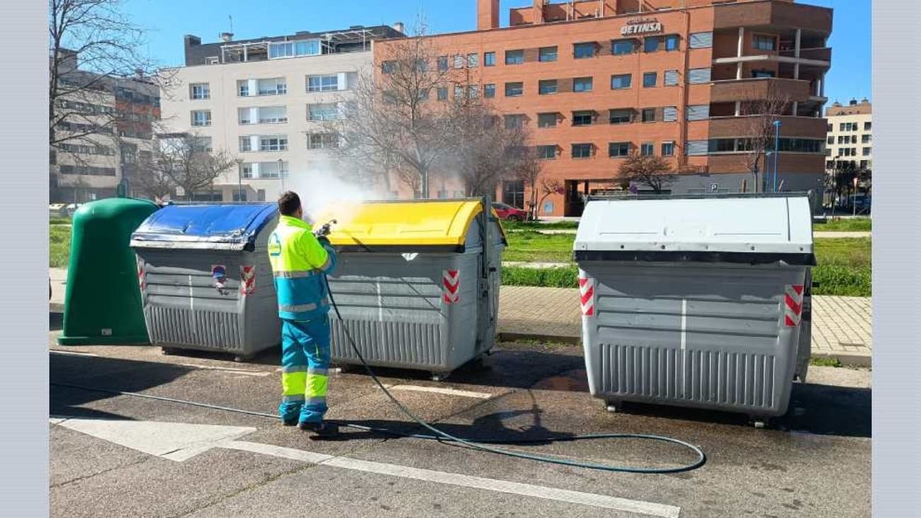 Plan especial de limpieza en barrios de Leganés para mejorar la imagen urbana