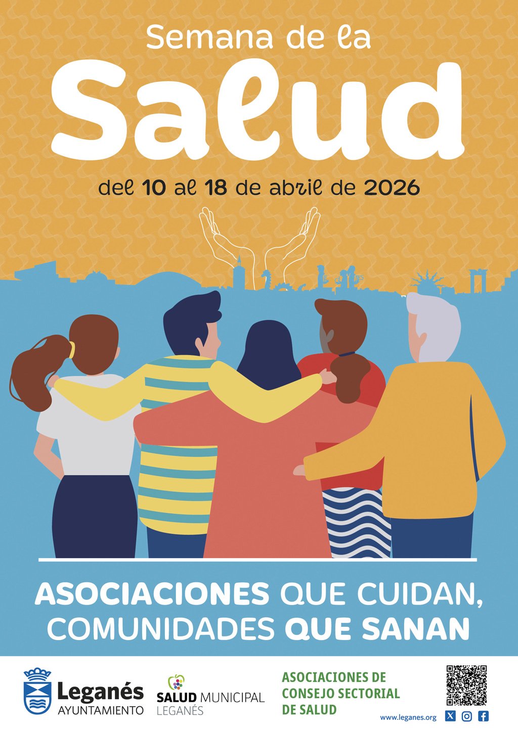 Leganés celebra Semana de la Salud con 60+ actividades y participación de asociaciones e instituciones.