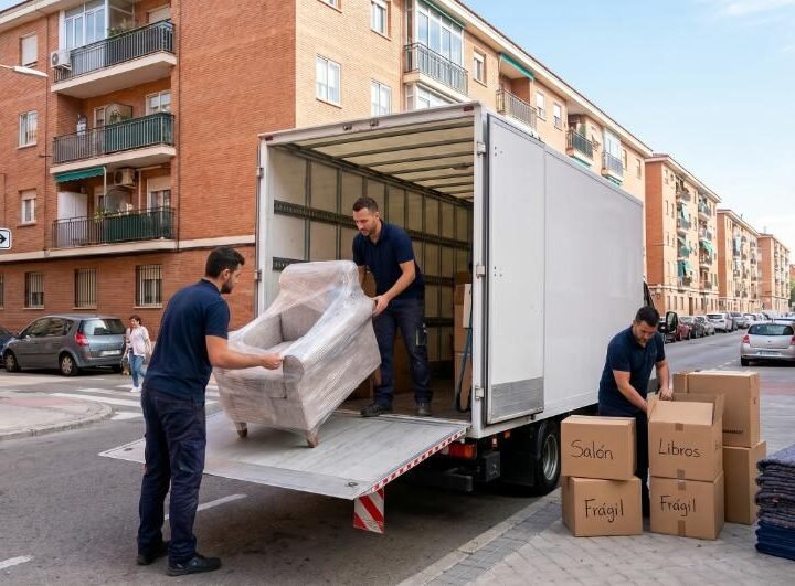 Guía definitiva para sobrevivir a una mudanza en Madrid