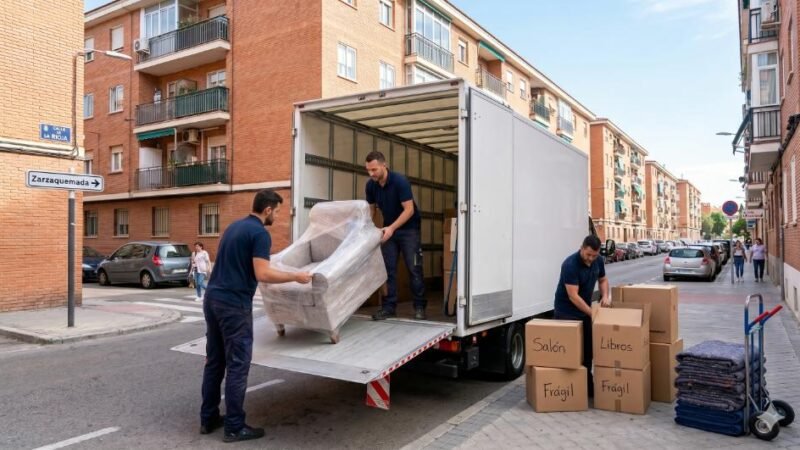 Guía definitiva para sobrevivir a una mudanza en Madrid