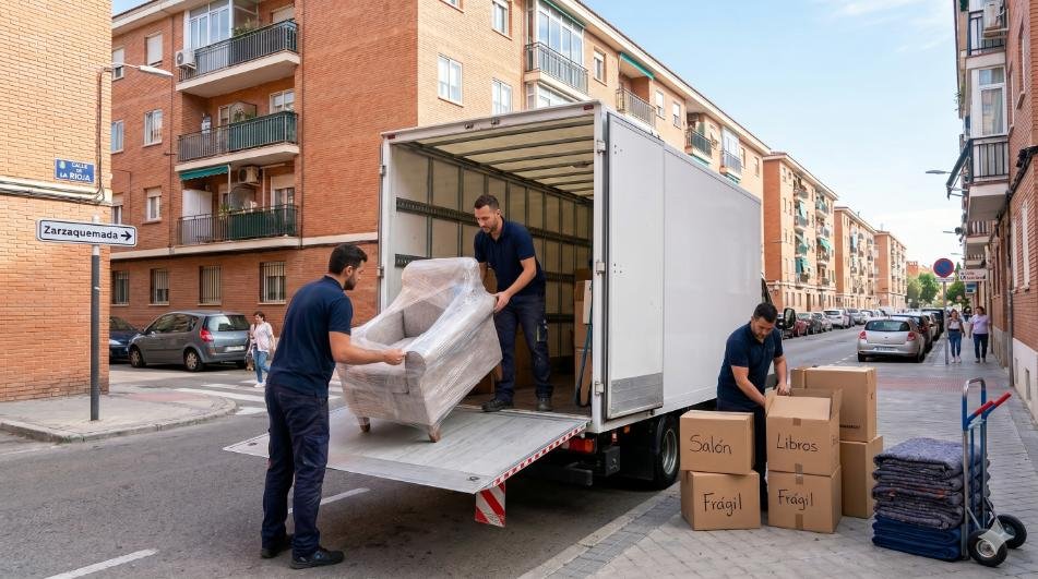 Guía definitiva para sobrevivir a una mudanza en Madrid