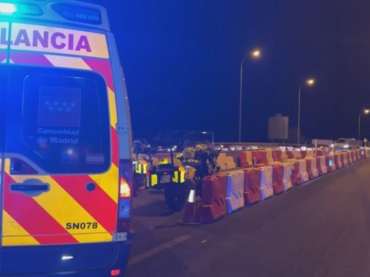 Leganés lamenta la muerte de un motorista tras un accidente en la M-406