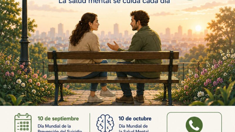 Leganés conmemora el Día Mundial para la Prevención del Suicidio con un mes de actividades comunitarias