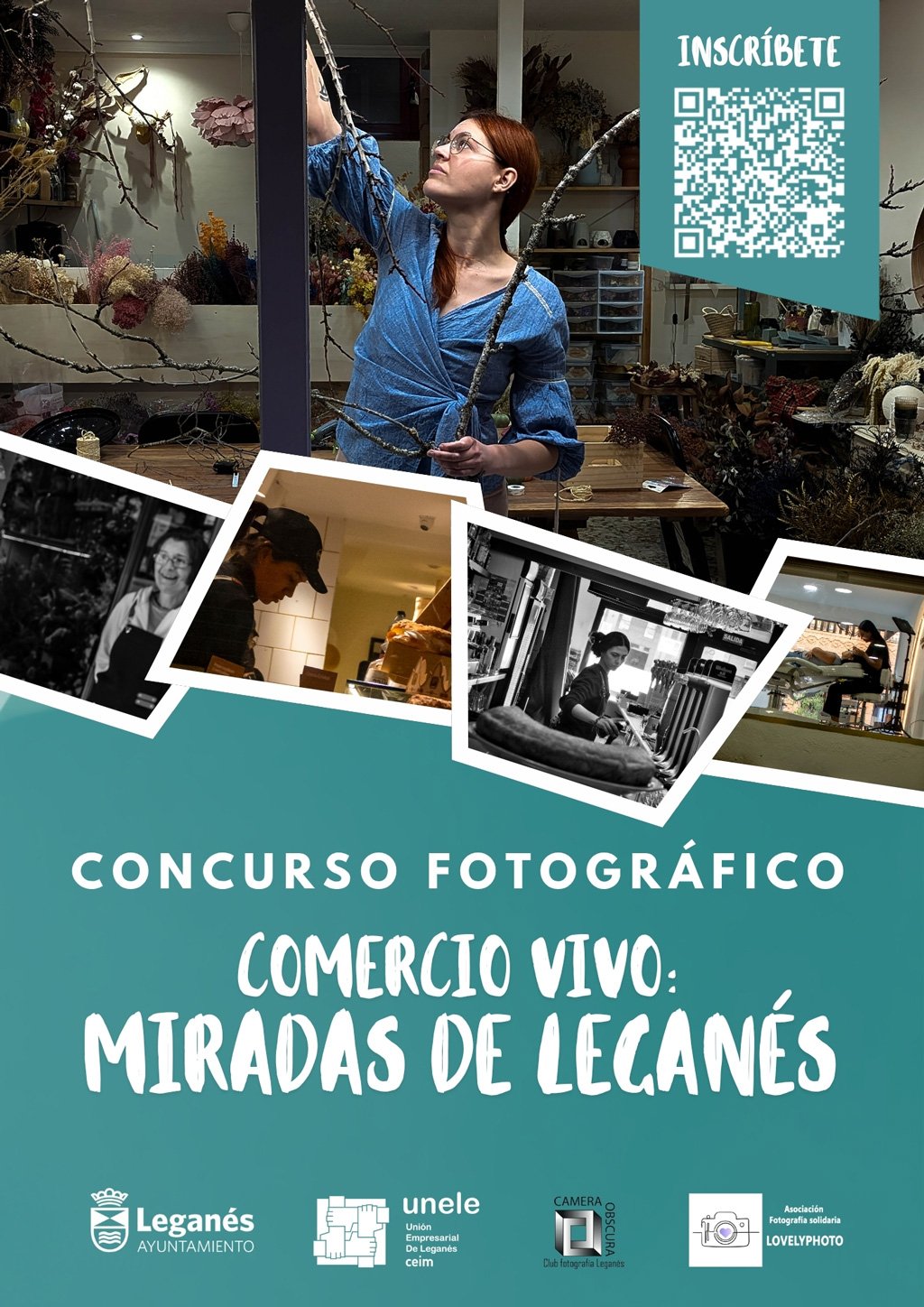 Leganés lanza el concurso fotográfico “Comercio Vivo: Miradas de Leganés” con 2.500 euros en premios