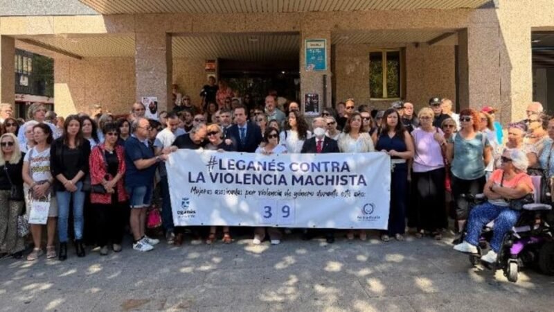 Leganés rinde tributo a Cristina con cinco minutos de silencio por violencia de género