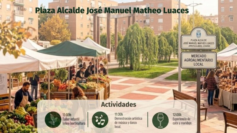 Leganés acoge este sábado el IV Mercado Agroalimentario con 15 productores locales