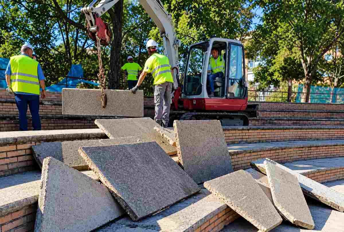 Leganés Norte prepara la recuperación de la Plaza del Laberinto con una inversión de 140.000 euros