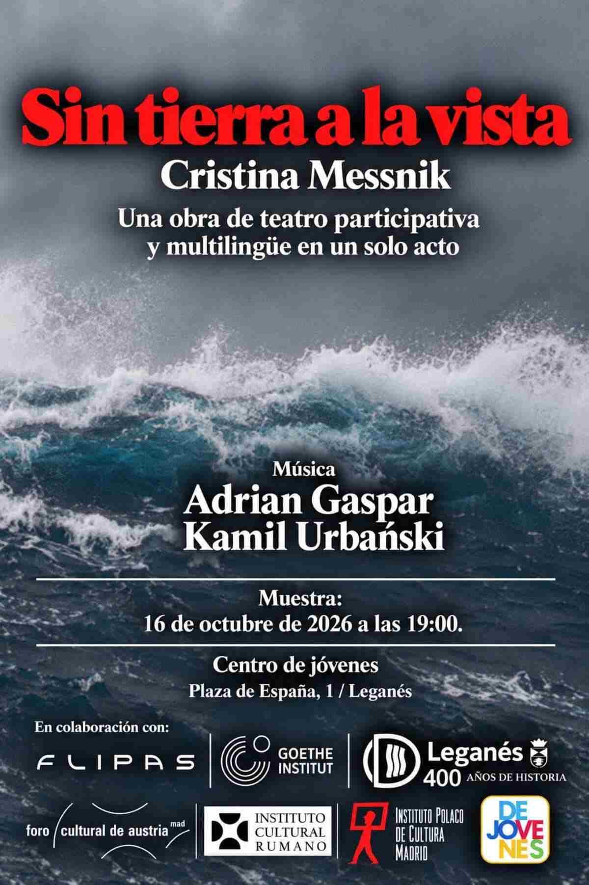 FLIPAS lleva a Leganés teatro, graffiti, cine y talleres de danza y música durante octubre y noviembre